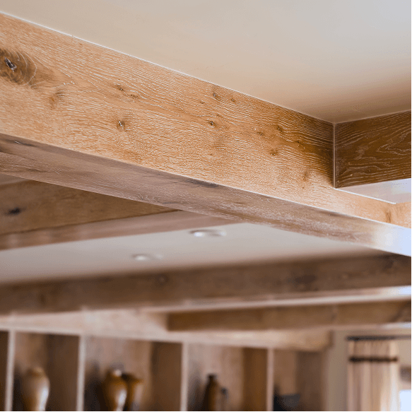 Exposed Ceiling Beams