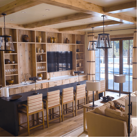Exposed Ceiling Beams