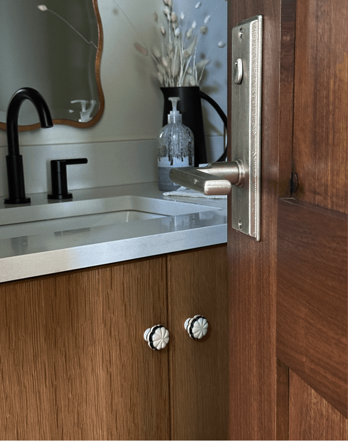 Custom millwork integrated into a luxury interior